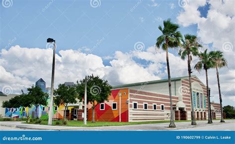 Lavilla School Of The Arts Building Jacksonville Florida Editorial