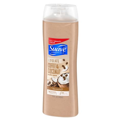 Suave® Exfoliating Body Wash Coffee And Coconut Diversey Global