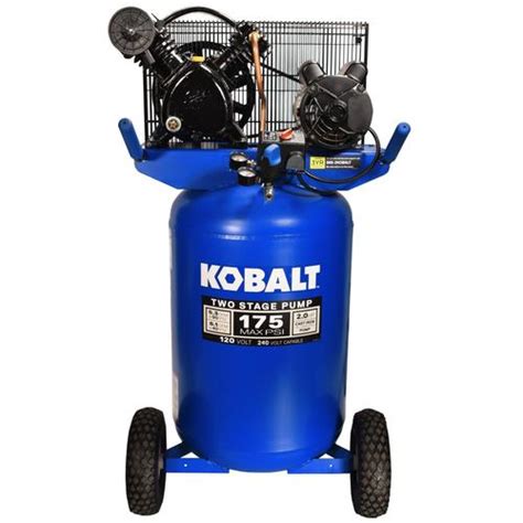 Kobalt Kobalt 30 Gallon Two Stage Portable Electric Vertical Air