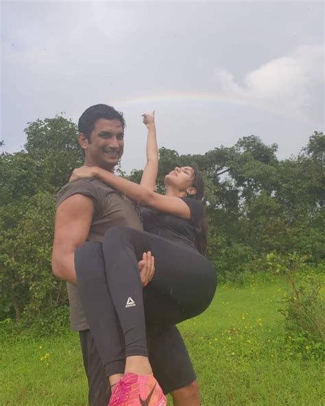 Rhea Chakraborty Shares Unseen Pictures With Sushant Singh Rajput On His 2nd Death Anniversary