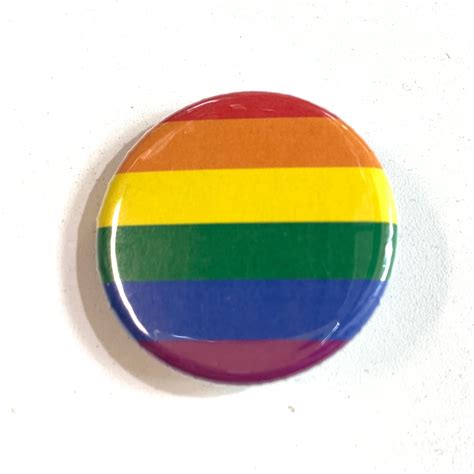 Repop Ts Rainbow Pride Flag Button