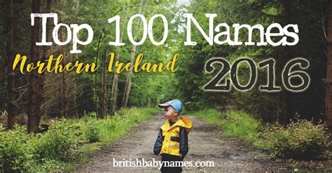 Top 100 Names Northern Ireland 2016