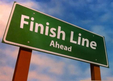 Quotes About The Finish Line Quotesgram