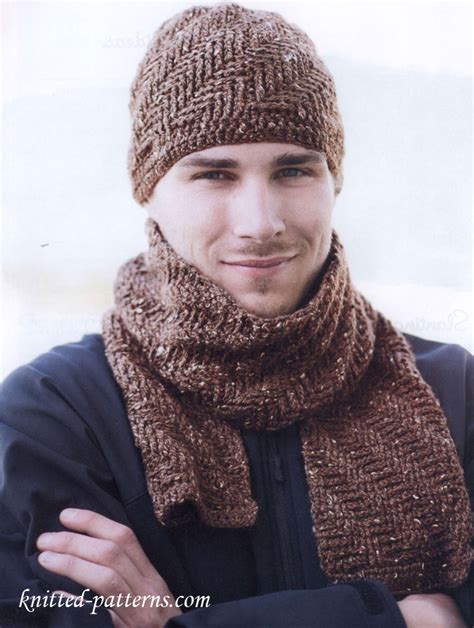 The noro striped scarf is a common pattern that's been written up by many knitters over the years. Free crochet men's hat and scarf patterns
