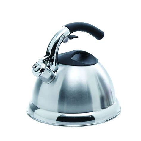 Creative Home Avalon 12 Cup Stovetop Tea Kettle In Silver 72222 The