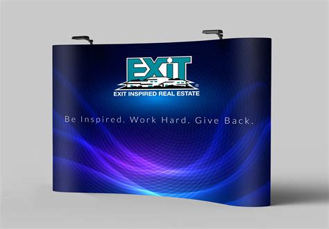 Creative Trade Show Booth Banner Design Business And Advertising