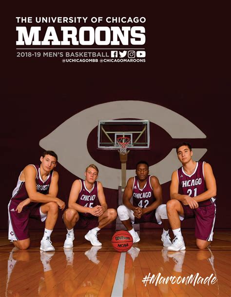 Uchicago Mens Basketball Yearbook 2018 19 By University Of Chicago