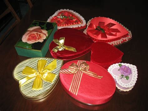 Vintage Valentine Candy Boxes 6 Etsy Valentine Candy Vintage