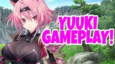 NEPTUNIA X SENRAN KAGURA NINJA WARS YUUKI GAMEPLAY YouTube