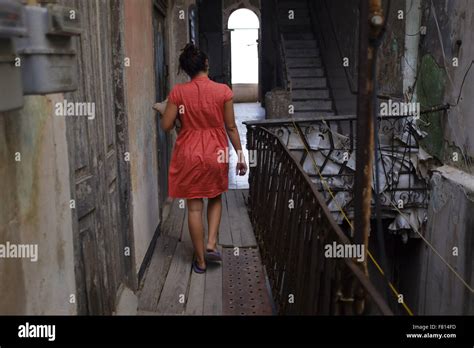 Havana Cuba 28th Oct 2015 A Local Female Prostitute Who Refused