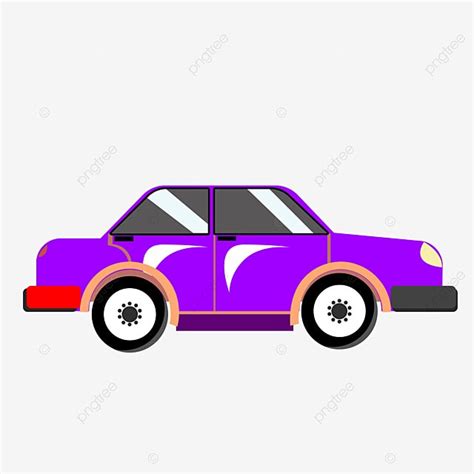 Purple Car Clipart Hd Png Vector Hand Drawn Purple Car Car Luxury