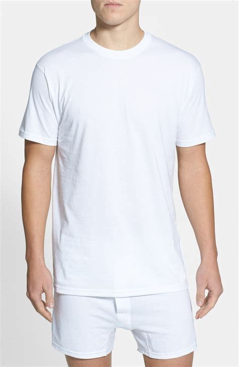 Nordstrom Mens Shop Regular Fit 4 Pack Supima® Cotton T Shirts Nordstrom