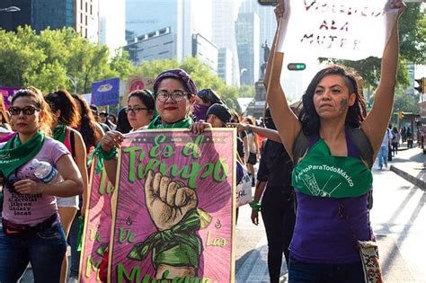 20 de marzo de 2021. Fotos de la marcha por el Día Internacional de la Mujer en ...