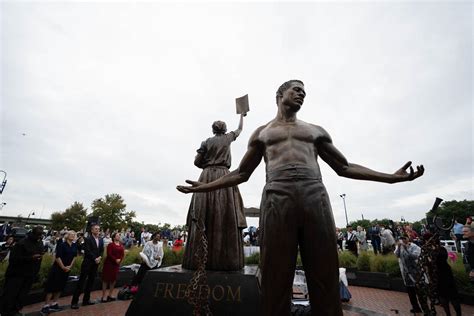 Monument Honoring Abolition Of Slavery Unveiled In Richmond Two Weeks