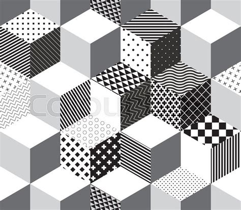 Download Stock vector of 'Vector 3d cubes pattern illustration. Background and Backdrop.' | 디자인
