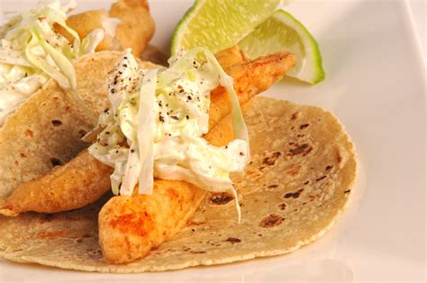 These beer battered fish tacos are such an awesome meal! Beer Battered Fish Tacos with Horseradish Slaw - Fresh ...