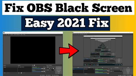 How To Fix Black Screen On Obs Obs Not Capturing Screen 2022 Easy