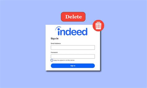 How To Delete Indeed Account Permanently TechCult