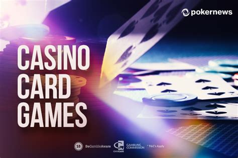 Many casinos offer credit cards as a payment option. Top 8 Casino Card Games You Need to Try This Year | PokerNews