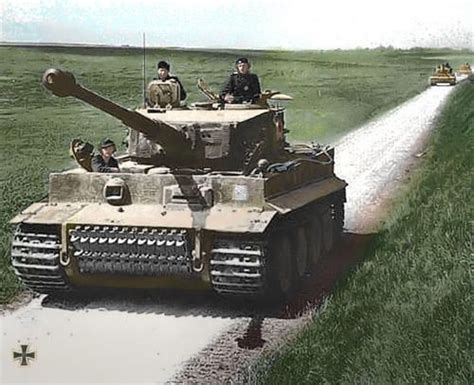 Incredible Colourised Photos Of The German Army Artofit