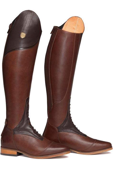 Mountain Horse Womens Sovereign High Rider Boots Brown The Drillshed