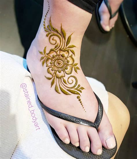 Simple Mehndi Designs Foot Printable Form Templates And Letter