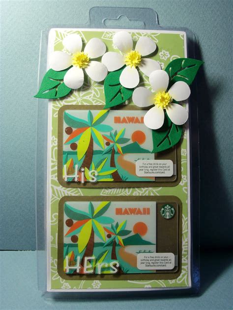 At couponcodefor, over 65 promo codes and coupons are waiting right here to help you to save in your shopping. Little Paper Studio: Hawaii Starbucks - gift card holder