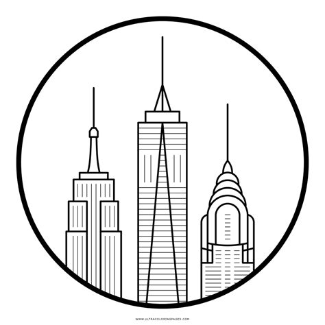 new york city coloring page ultra coloring pages