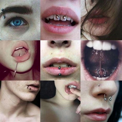 Pin By Haley Phillips On •tattosmetas♥• Mouth Piercings Facial