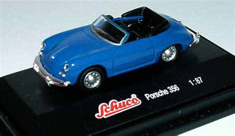 Porsche 356 Cabrio Blau Schuco 21926 In Der 1zu87 Com Modellauto Galerie