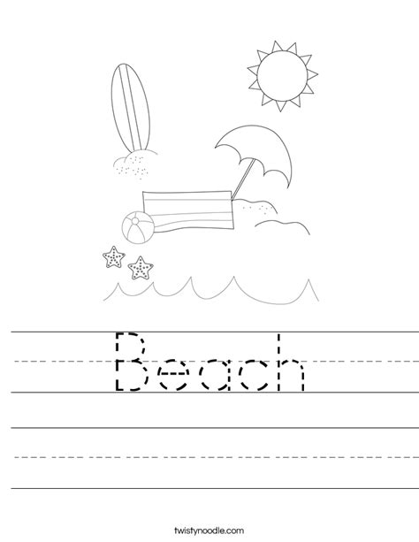 Top 10 Beach Activities Worksheet Pictures Small Letter Worksheet