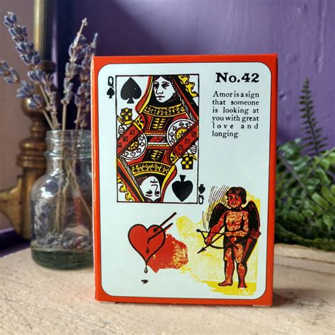 Gypsy Witch Fortune Telling Playing Cards At