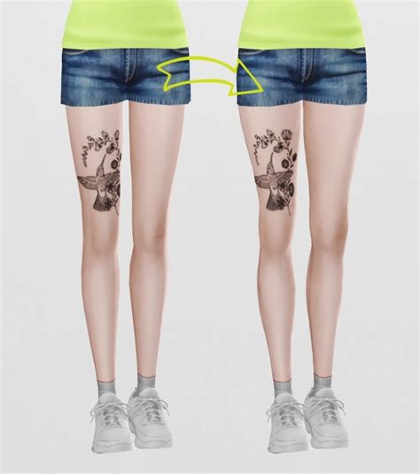 Natural Shape Default Legs At Magic Bot Sims 4 Updates