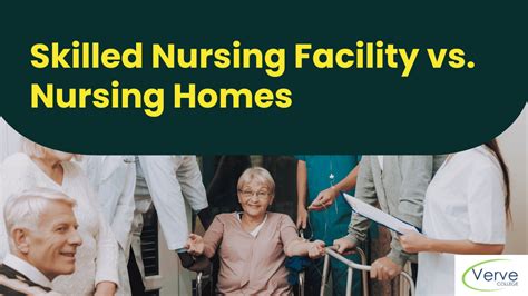 Difference Between Skilled Nursing Facility And Nursing Homes