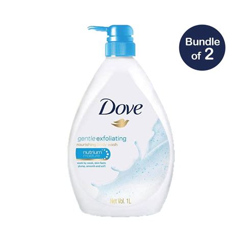 Dove Gentle Exfoliating Body Wash X 2 Ntuc Fairprice