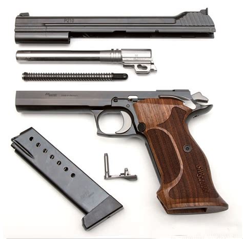 Revista Armas Internacional Pistola Sig Sauer P210 Súper Target