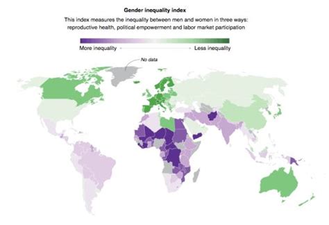 Mapsontheweb Gender Inequality Gender Equality Gender