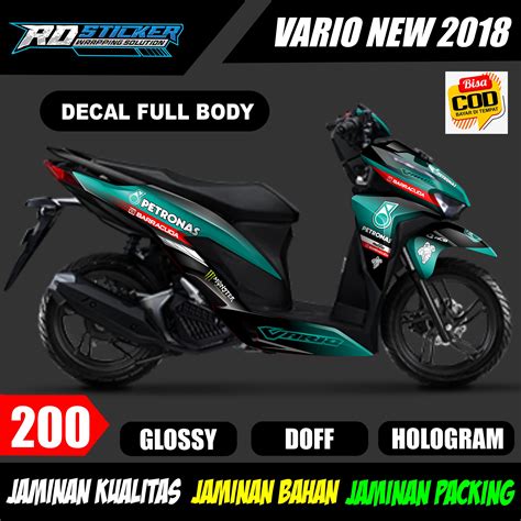 200 Decal Sticker Honda Vario 125 150 Fullbody 2018 Dekal All New