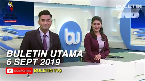 Похожие запросы для buletin utama tv3 live. Buletin Utama (2019) | Jumaat, 6 September - YouTube