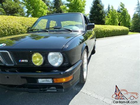 Customize your own luxury car to fit your needs. 88 M5 with S54 Motor from E46 M3