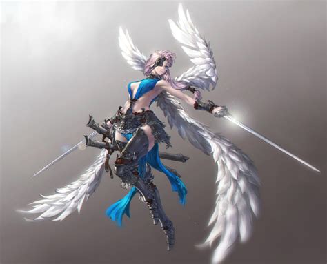 Artstation Knight Angel Mod Kcreed 크리드 Character Art Character