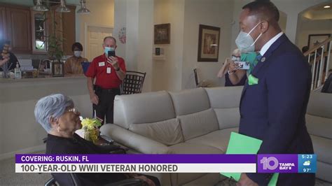 Year Old WWII Veteran Honored For Her Service Overseas Wtsp Com