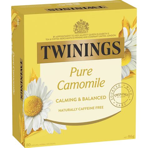 Calories In Twinings Pure Camomile Tea Bags Calcount