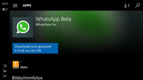Trick Whatsapp Beta Unter Windows 10 Mobile Anniversary Update