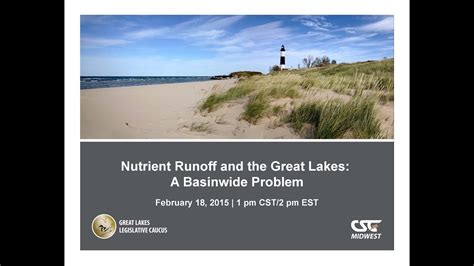 Gllc Webinar Nutrient Runoff And The Great Lakes A Basinwide