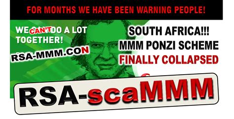 South Africa Ponzi Scheme Has Finally Collapsed