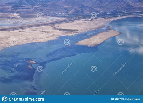 Great Salt Lake Aerial Views Of The Lake And Surrounding Landscape