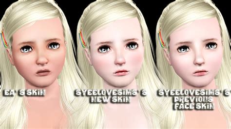 Sims 4 Skin Toddler And Child Blush Rewanc