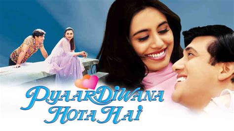 1:25:01sunder (govinda) comes from his village to the big city and finds it difficult to adjust with the. Watch online hindi movie Pyaar Diwana Hota Hai - ShemarooMe