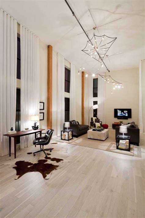 In reality, you could use a floor lamp or a desk lamp to read in bed (and many people do. White Washed Wood Floor Meets Home with Industrial Style - HomesFeed